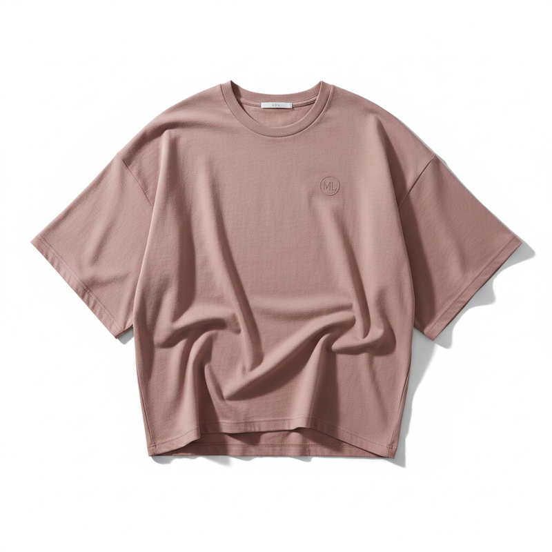Faith and Fire Tee — Blush